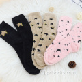 Chaussettes confortables en fil de plumes chaussettes femmes